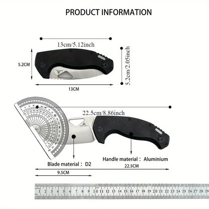 SK02 Outdoor Folding Knife - High-quality, Durable, Portable, Pocket Knife. Essential Equipment for Hiking, Mountain Climbing