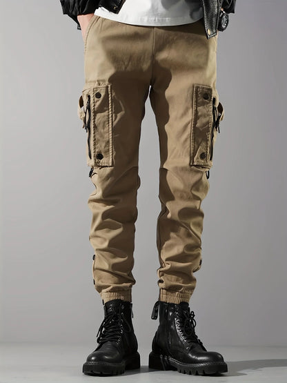 New Casual Pant Cargo Trousers Streetwear Wide Leg Sweatpant High Street Trendy Loose Versatile Straight Casual Pants