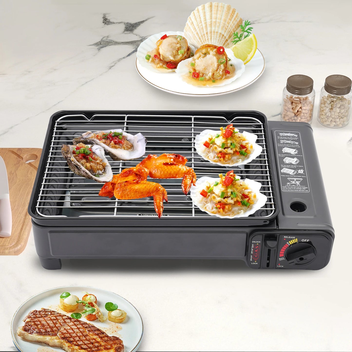 Stove Butane Grill Stove Camping Cooking Grill