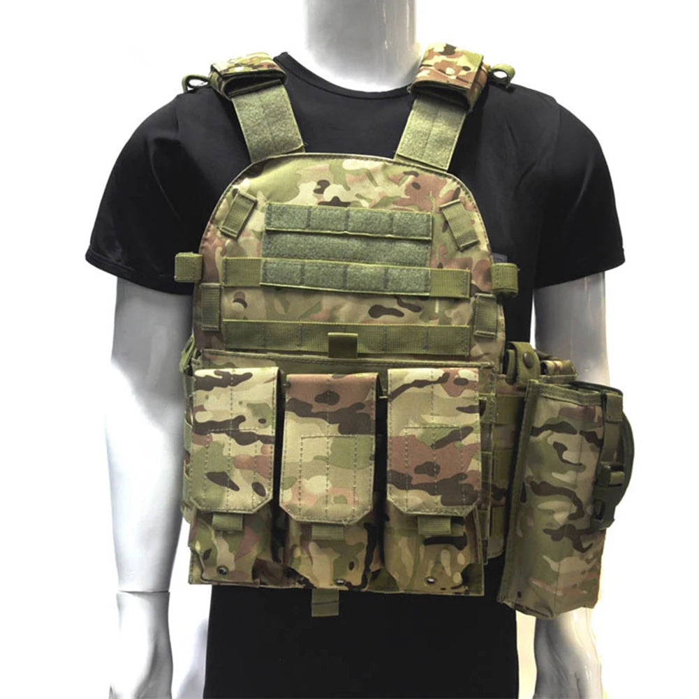 Nylon Tactical Vest   Hunting  Camo Vests Camouflage Hunting Vest Equipment
