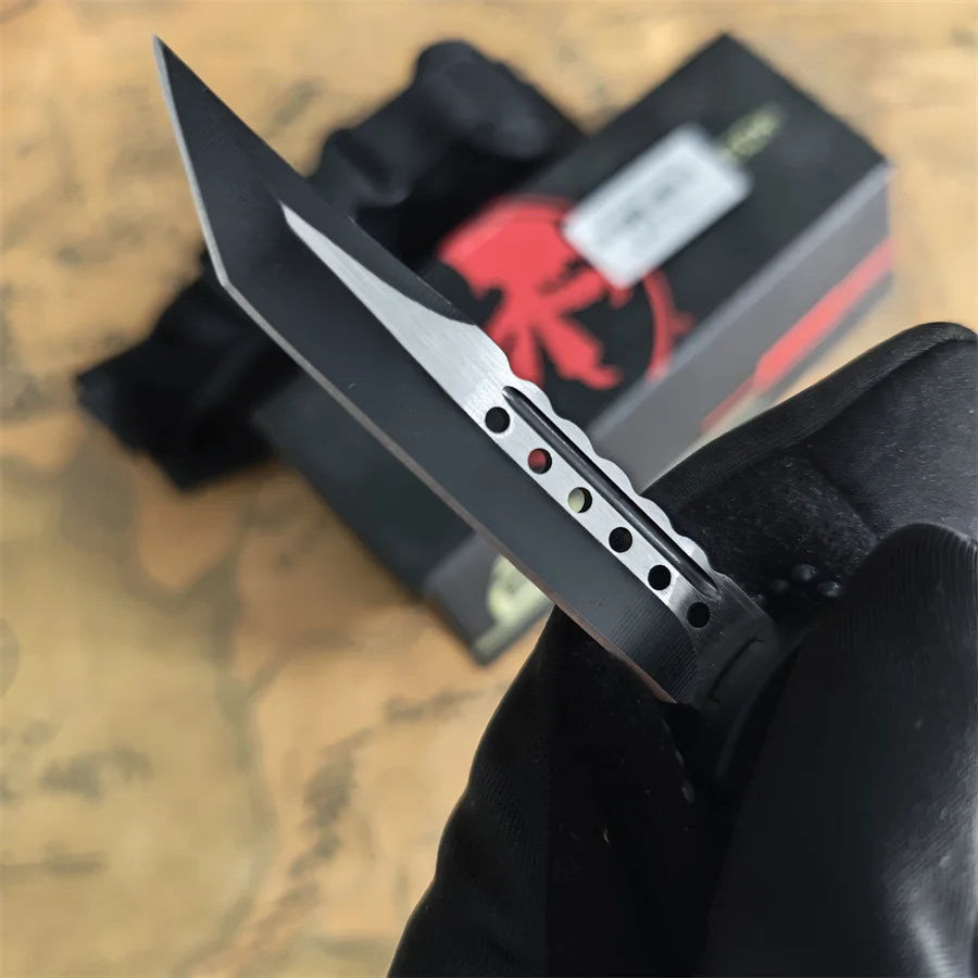 Black Multitool Folding EDC Camping Fishing Pocket Multifunctional Survival Tool