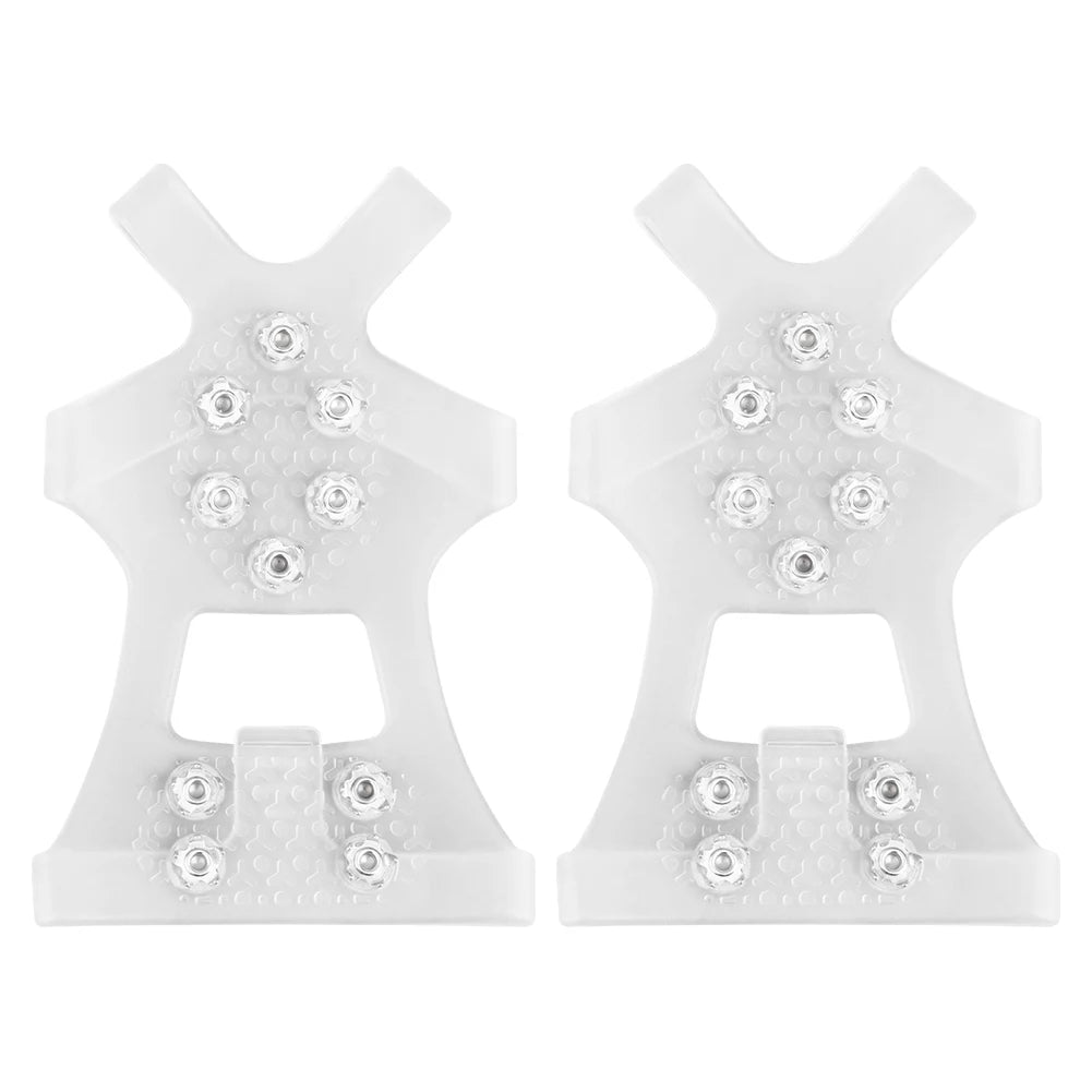 10 Teeth Climbing Crampons Anti-Slip Snow Claw Shoe Covers Unisex Shoes Ice Cleats Outdoor Chain Shoe Spikes