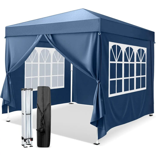 10x10 Pop Up Canopy Tent with Sidewalls