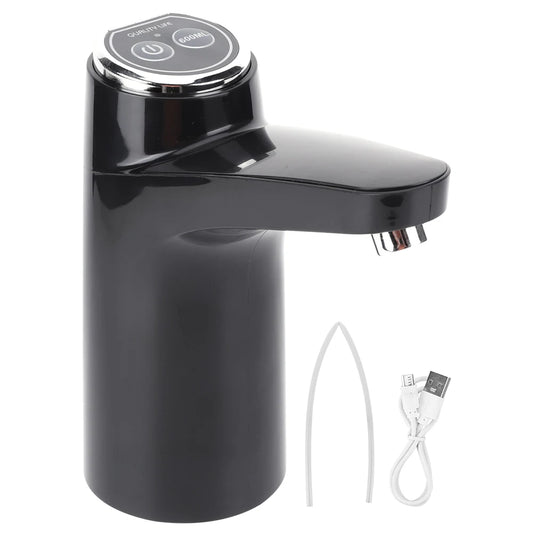 Electric Water Pump USB Rechargeable Portable Water Dispenser One Key Switch Wireless Water Pumping Device for Outdoor Camping