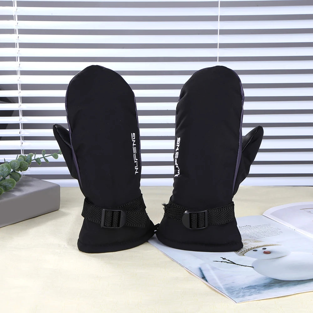 Warm Heated Gloves USB Charging Electric Heated Gloves Waterproof 3 Gear Temperature for Climbing Hiking Cycling