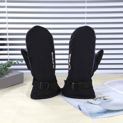 Warm Heated Gloves USB Charging Electric Heated Gloves Waterproof 3 Gear Temperature for Climbing Hiking Cycling