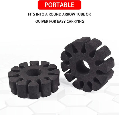 8pcs Arrow Rack Round EVA Foam Arrow Separator Holder for Outdoor Hunting Shooting Accessory