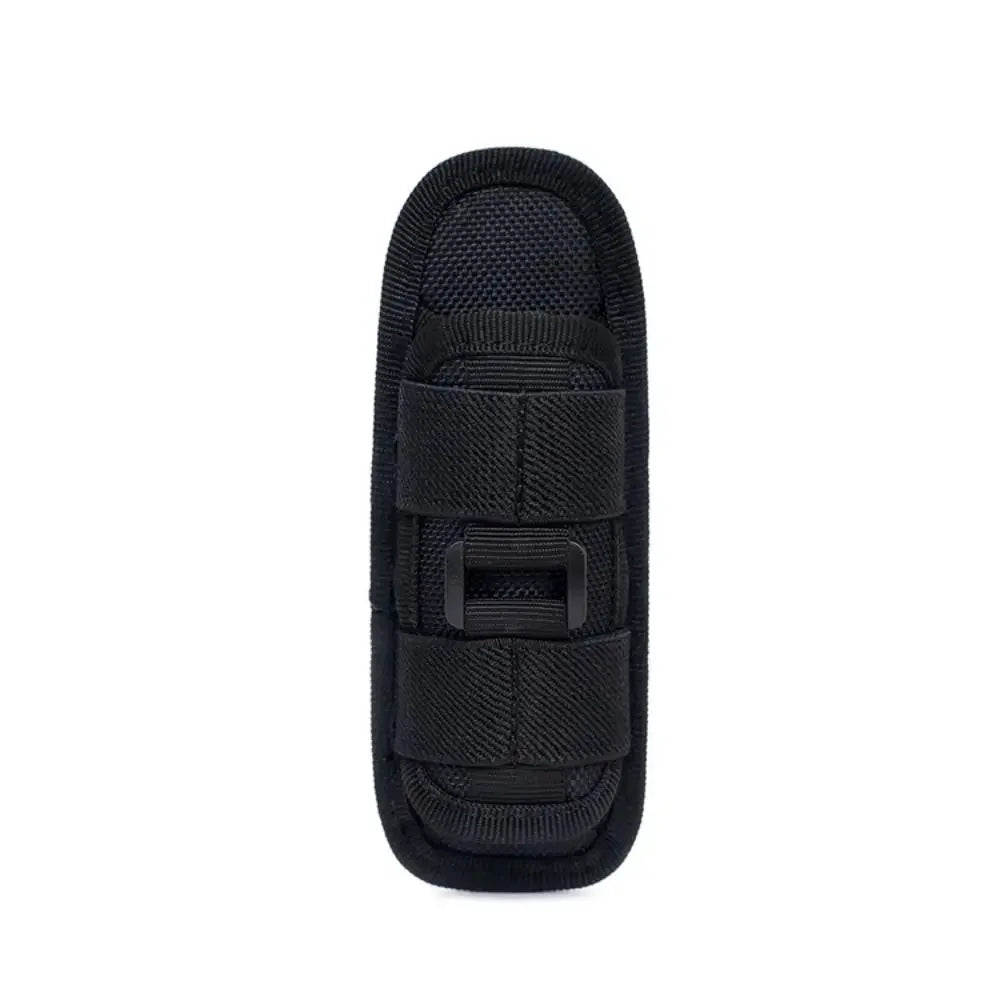 Tactical Flashlight Pouch Belt Torch Bag Durable Hunting Lighting Accessory