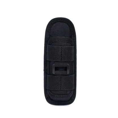 Tactical Flashlight Pouch Belt Torch Bag Durable Hunting Lighting Accessory