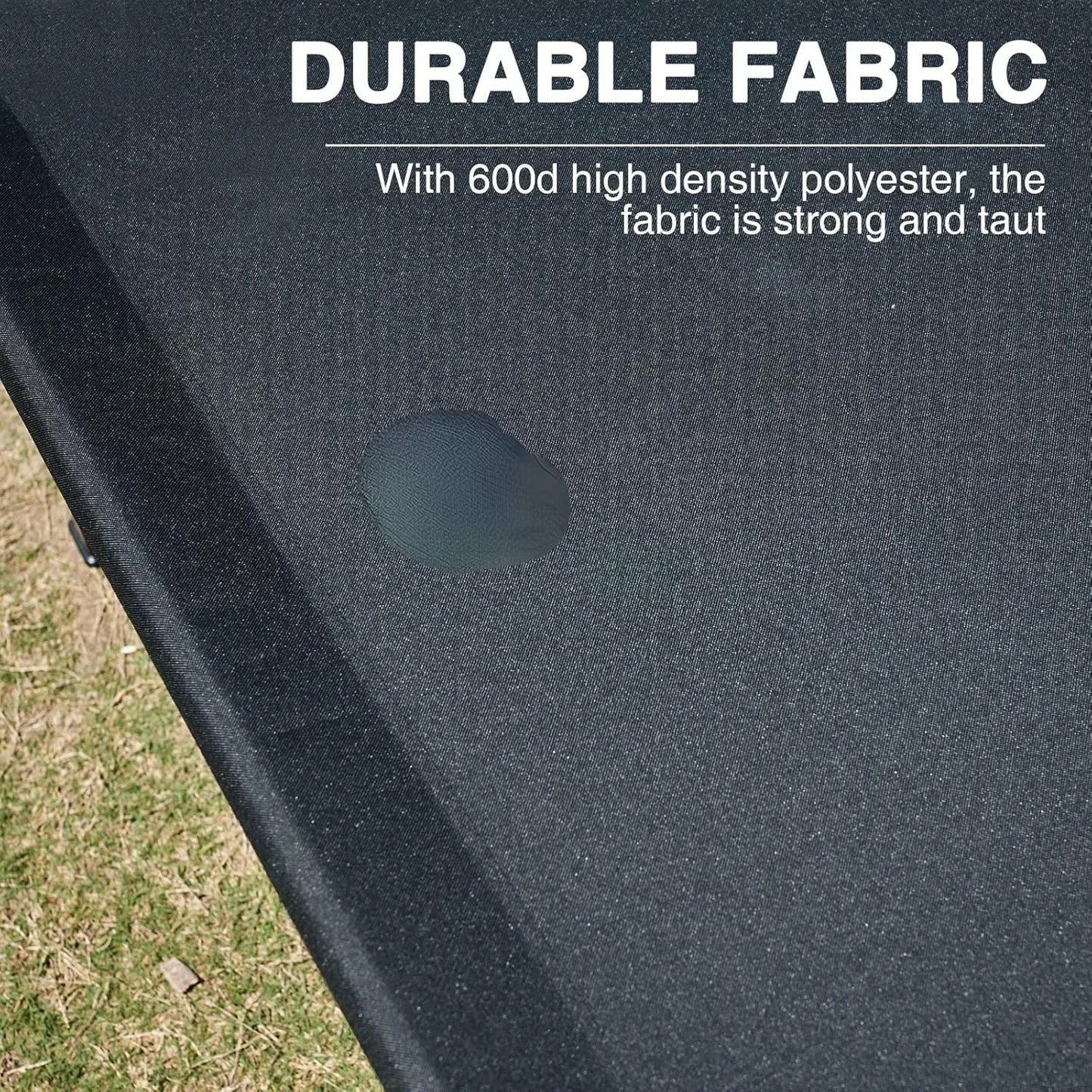 Wide Camping Cot for Adults with Carry Bag