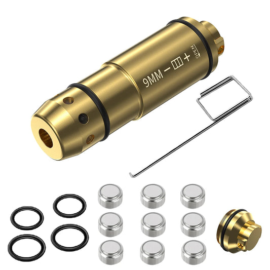 9mm(long)link laser training cartridge Red Dot Laser Training Bullet  Trainer Cartridge Tactical Laser Bullet