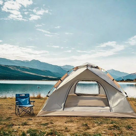 Extra-Large Tent with Mesh Screen, Lightweight