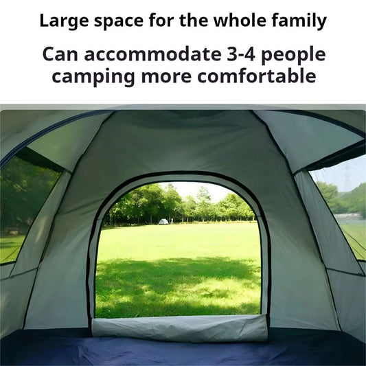 Camping tent Two doors and two windows