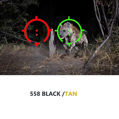 558 Red Dot Sight Holographic Sight Red Green   Quick Release Mount