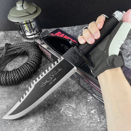 Portable Mountaineering Knife with Ultra-lightweight Multi-functional Knife for Polar Survival Self-defense Hunting and Defense