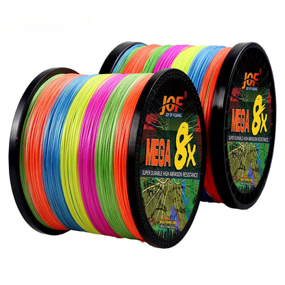 Braided Fishing Line 8 Strands Multifilament Fly   Strong Cord for Sea Bass Carp Accessories