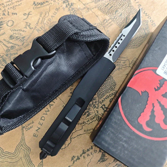 Black Multitool Folding EDC Camping Fishing Pocket Multifunctional Survival Tool