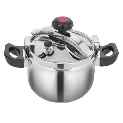Pressure Cooker 4.54 Qt, Stainless Steel Build, Fast Cooking