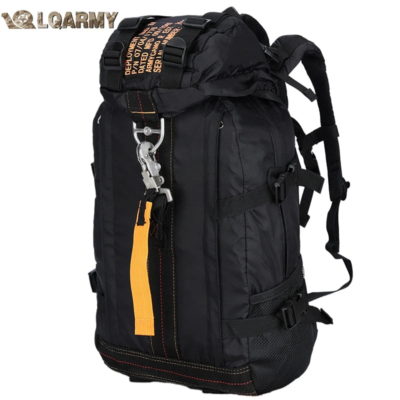 Tactical Backpack  Camping Hiking Climbing Gear Bushcraft Travel Bags Durable Sports Backpacks