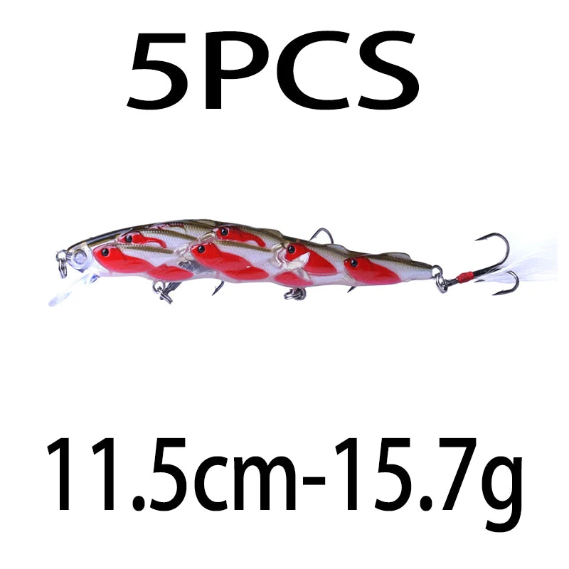 HENGJIA 1pc Diving Depth Crankbait Fishing Lures Swimbait Isca Artificial Bait floating Fishing Wobblers 7.5cm 9g pesca peche
