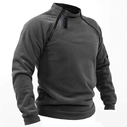 Outdoor Polar Fleece Jacket Hunting Clothes Warm Zipper Pullover Man Windproof Coat