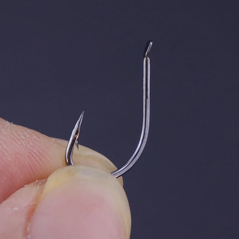 Fishing Hooks High-carbon Barbed Fishhooks Black Golden