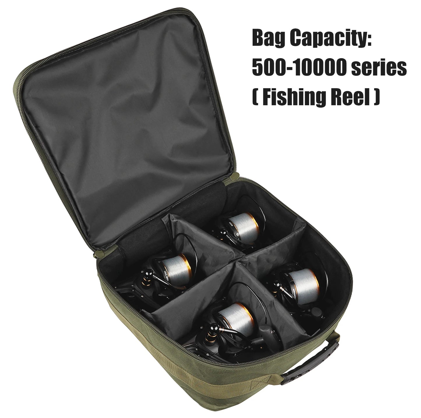 Outdoor Fishing Reel Storage Bag Carrying Case f Fishing Bag