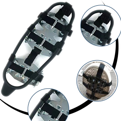 Non-Slip Ice Claw Shoe Spikes Versatile and Adaptable Climbing Boots Winter Gear Suitable for Outdoor Hiking MIAO-US