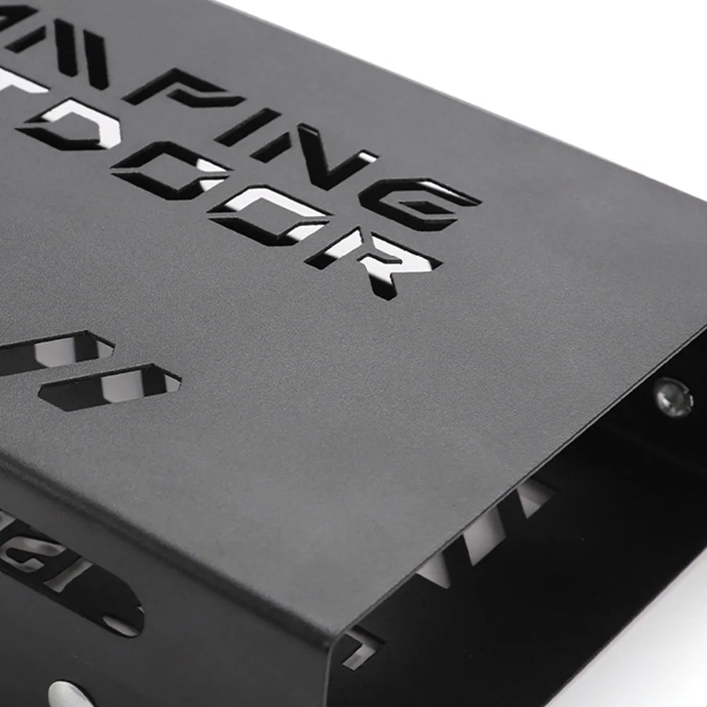 Folding Camping Hanging Rack Shelf Top Plate With Hook Triangle Storage Hanger Picnic Camping Cookware Pot Pan Hanging Rack