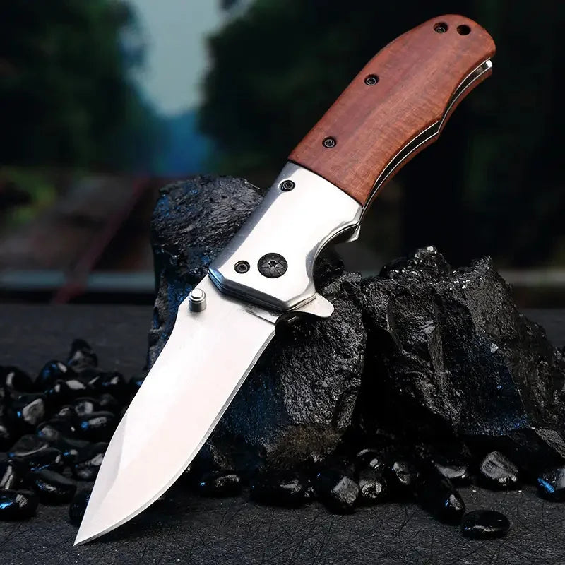 1pc Outdoor Portable Folding Knife   Hardness Survival Military Tactical Pocket Knives for Camping and Fishing