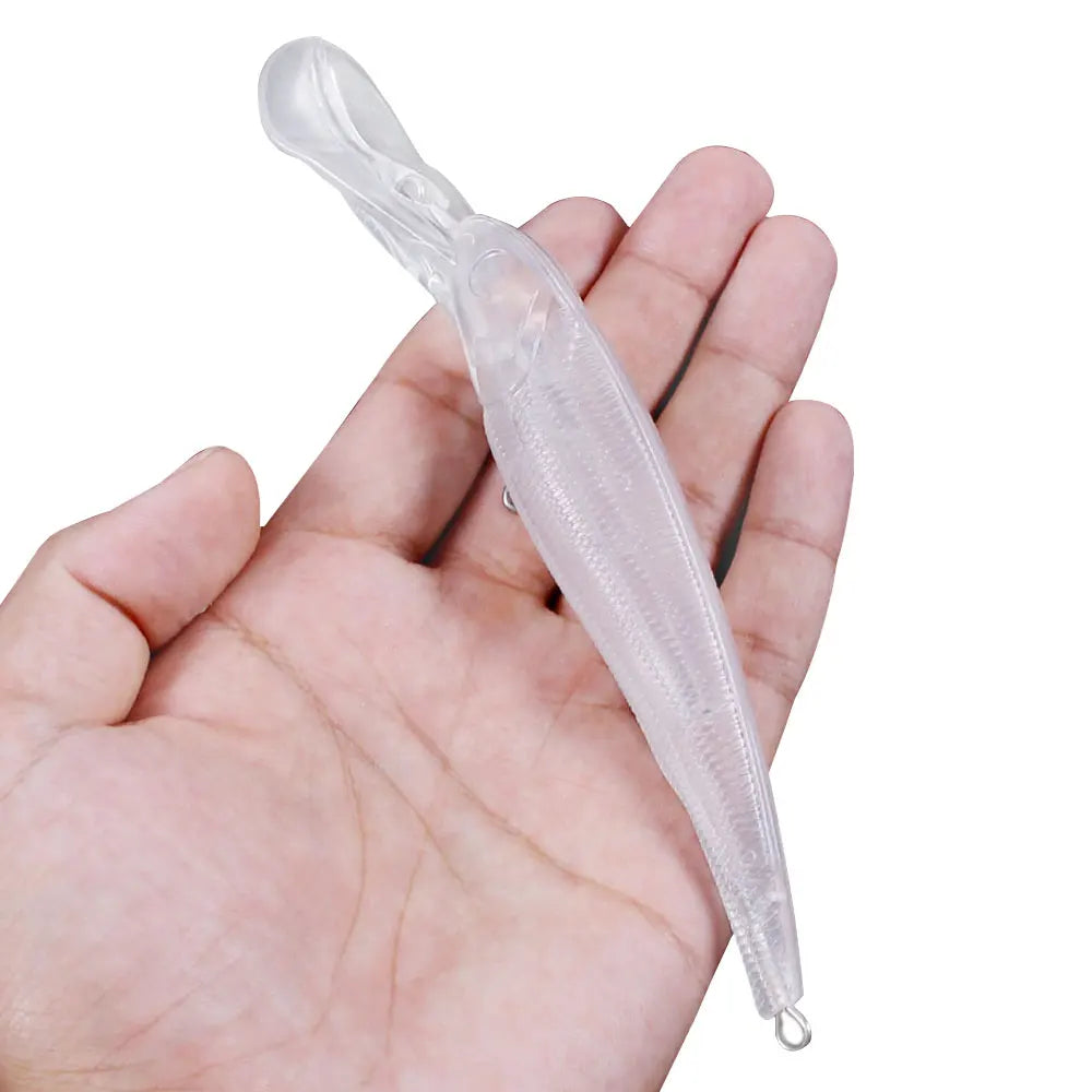 Hengjia 16.5cm 28g Big Minnow Lure Trolling Bait Artificial Wobblers  Deep Diving Sea Fishing Tackle Bass Pike Crankbaits