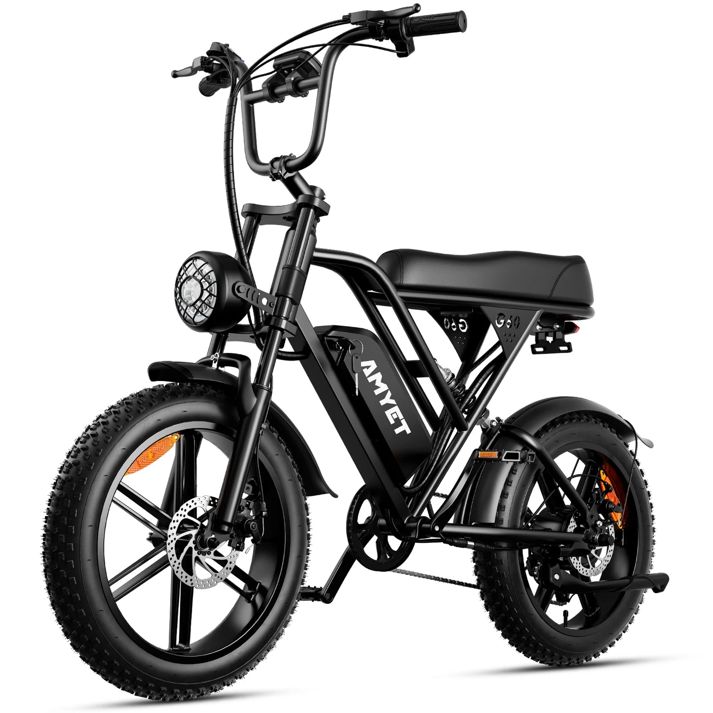 AMYET V9-G60 Adults Electric Bike 1000W Motor Bicycle 48V 20AH 20 Inch Tire Ebike Electric E Bikes Mountain Moped Ebikes For Men