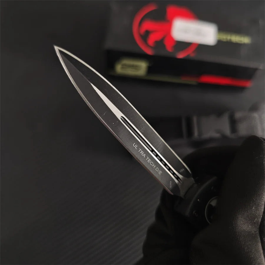 Black Multitool Folding EDC Camping Fishing Pocket Multifunctional Survival Tool