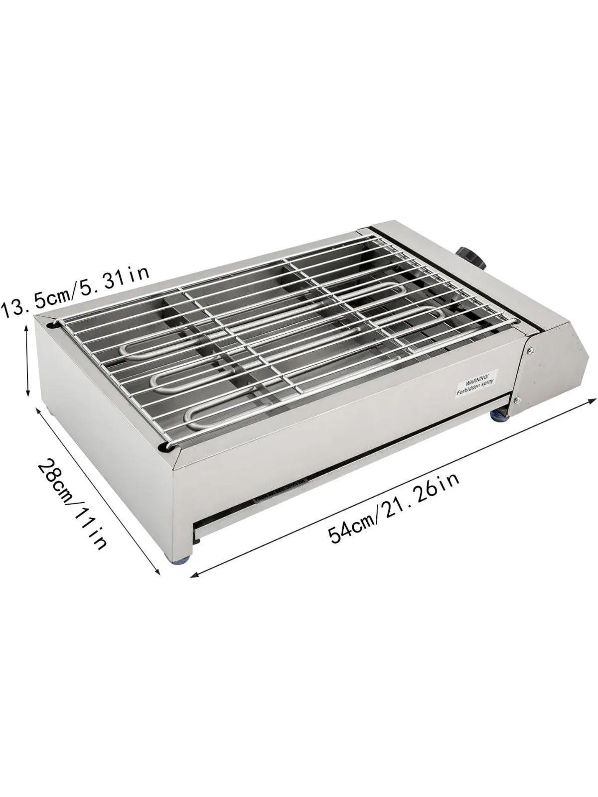 Portable Stainless Steel BBQ Grill