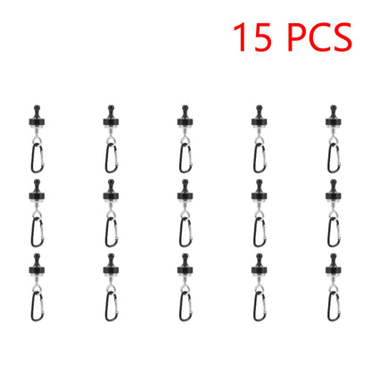 30-1PCS Camping Magnetic Hook Strong Suction Separable Multifunctional Outdoor Tent Canopy Carabiner Magnet Hanger Clip Tools