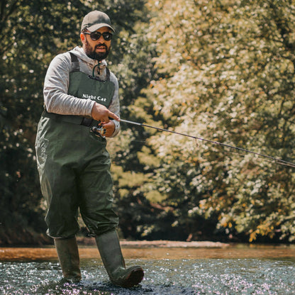 Lightweight Fishing Waders Full Waterproof Breathable Diving Pants Pvc Rubber Fly Fishing Hunting Chest Waders With Boots
