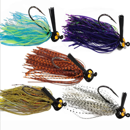 15pcs Bass Fishing Jigs Bass Fishing Lures
