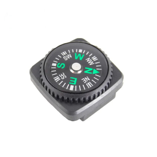 20mm Mini Strap Button Compass For Rubber Sleeve Strap Webbing Survival Pocket Compass Outdoor Hiking Camping Accessories