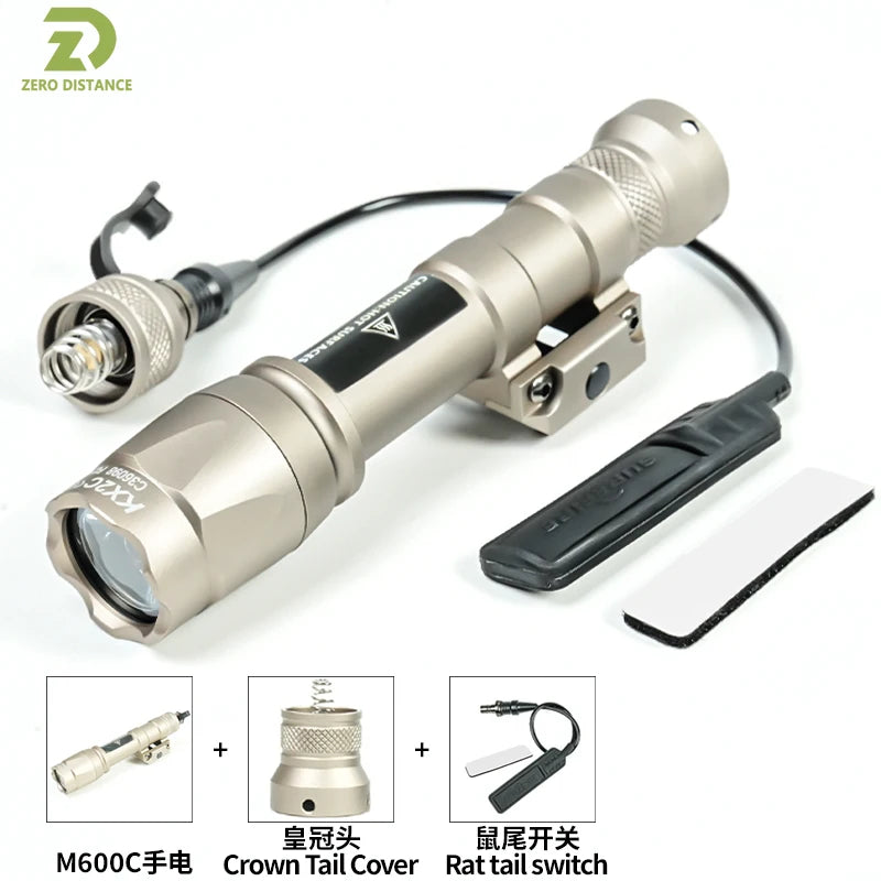 Ultra Metal  flash light Hunting Weapon