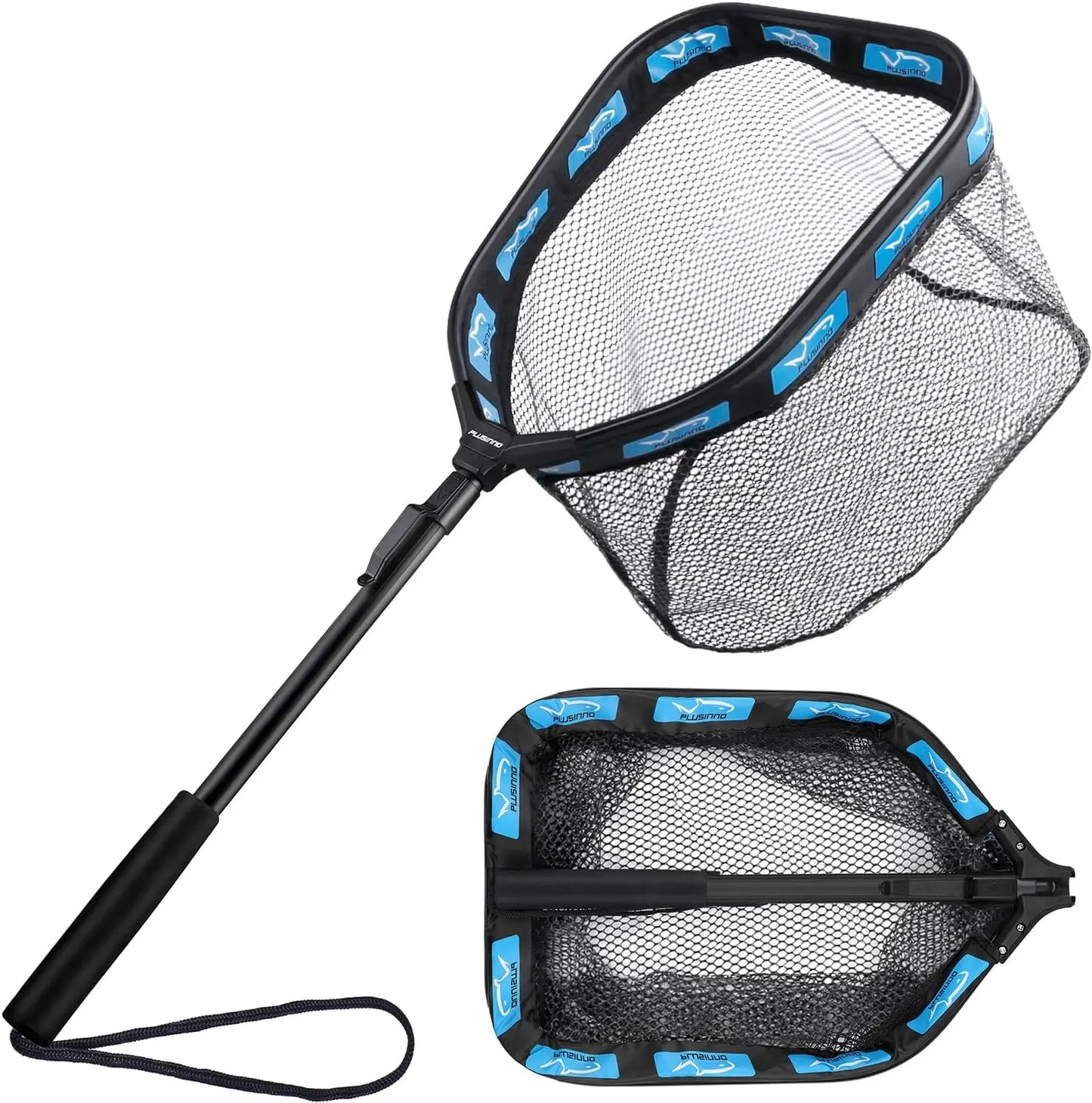 Floating Fishing Net  Rubber Coated Landing Net