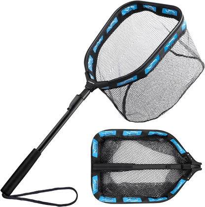 Floating Fishing Net  Rubber Coated Landing Net