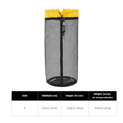 Drawstring Storage Bags Compression Pouches for Camping, Hiking, Laundry & Grocery