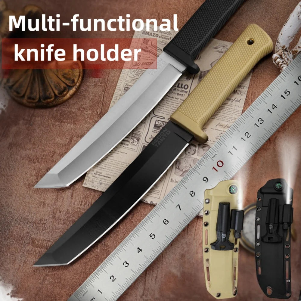 Outdoor camping must have a straight knife used for fishing,