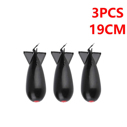 Carp Fishing Rocket Feeder Bomb Float Lure Bait Holder Container Pellet Feeders Position Fishing Accessories