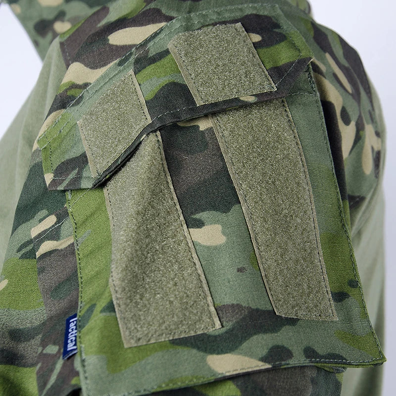 Camo Camouflage Clothing Cargo Pant Hiking Shirt
