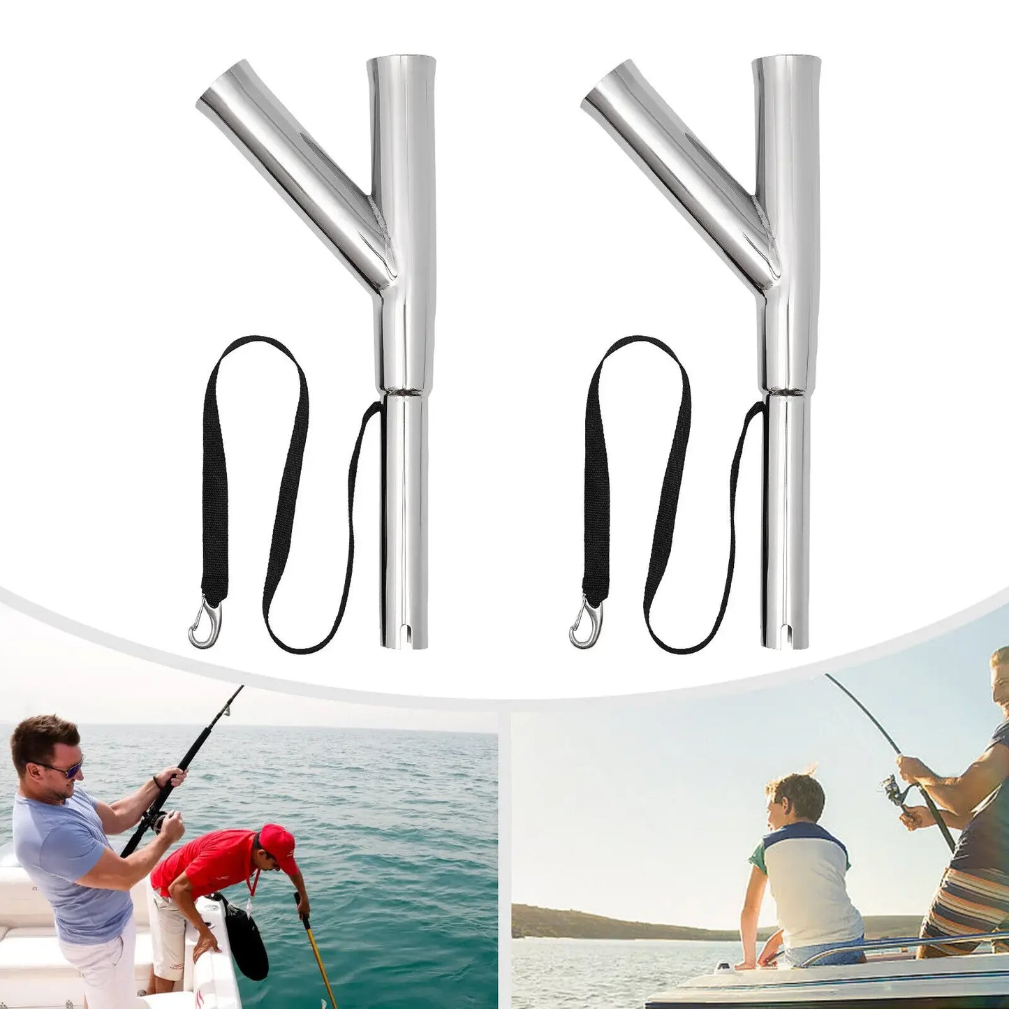 Boat Outrigger Fishing Rod Holder – Adjustable Rod Holder for Marine Yachts
