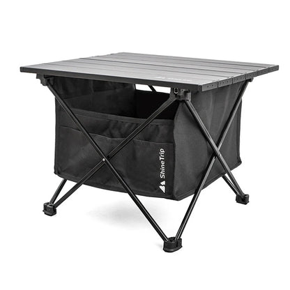 Folding Table Under Storage Bag Outdoor Camping Folding Storage Bag Table