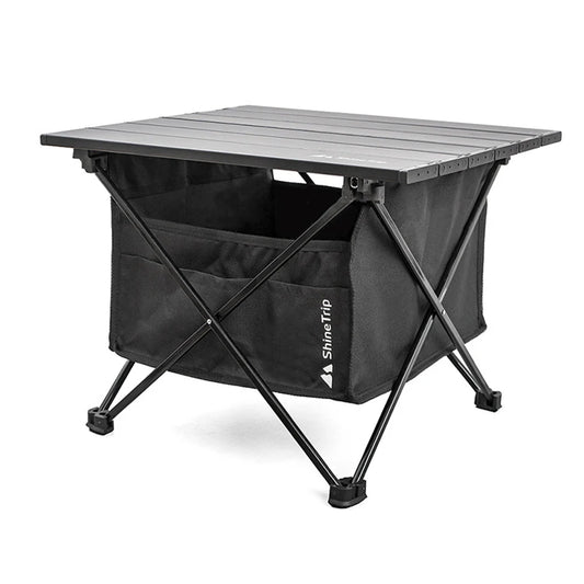 Folding Table Under Storage Bag Outdoor Camping Folding Storage Bag Table