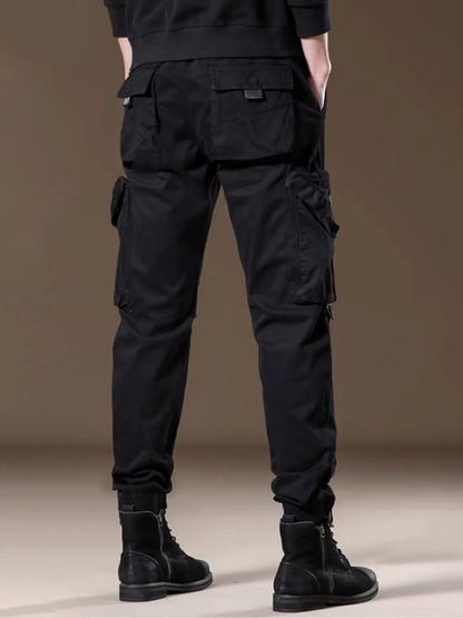 New Casual Pant Cargo Trousers Streetwear Wide Leg Sweatpant High Street Trendy Loose Versatile Straight Casual Pants