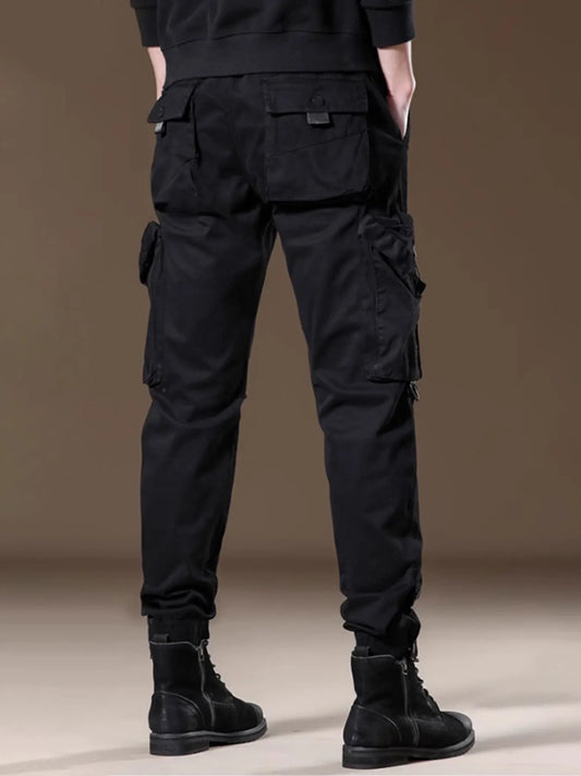 New Casual Pant Cargo Trousers Streetwear Wide Leg Sweatpant High Street Trendy Loose Versatile Straight Casual Pants
